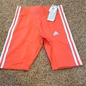Pink Adidas Activewear shorts. Size XS.